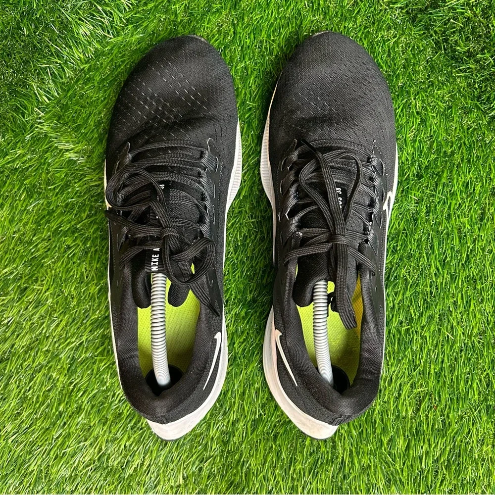 Nike Air Zoom Pegasus 38 Mens‎ Running Shoes Black White CW7356-002 Size 11